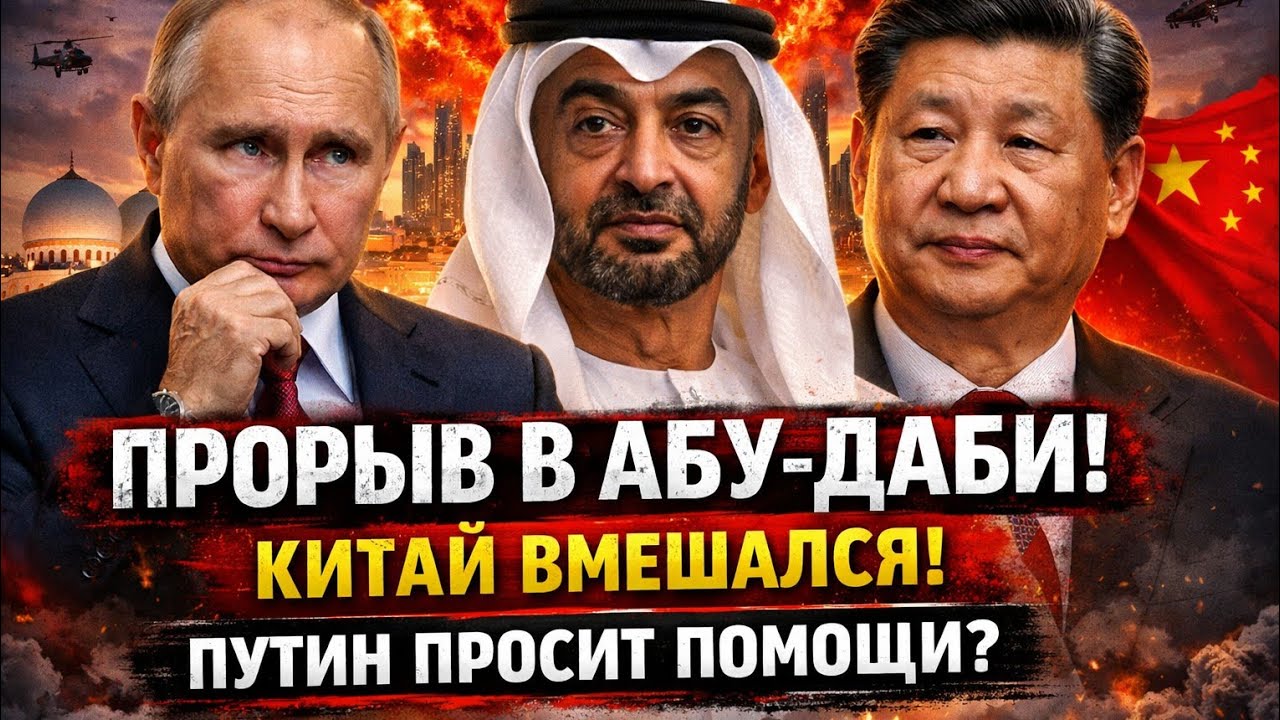 ПРОРЫВ В АБУ-ДАБИ! Китай ВМЕШАЛСЯ в переговоры: Путин просит помощи? - Печий...