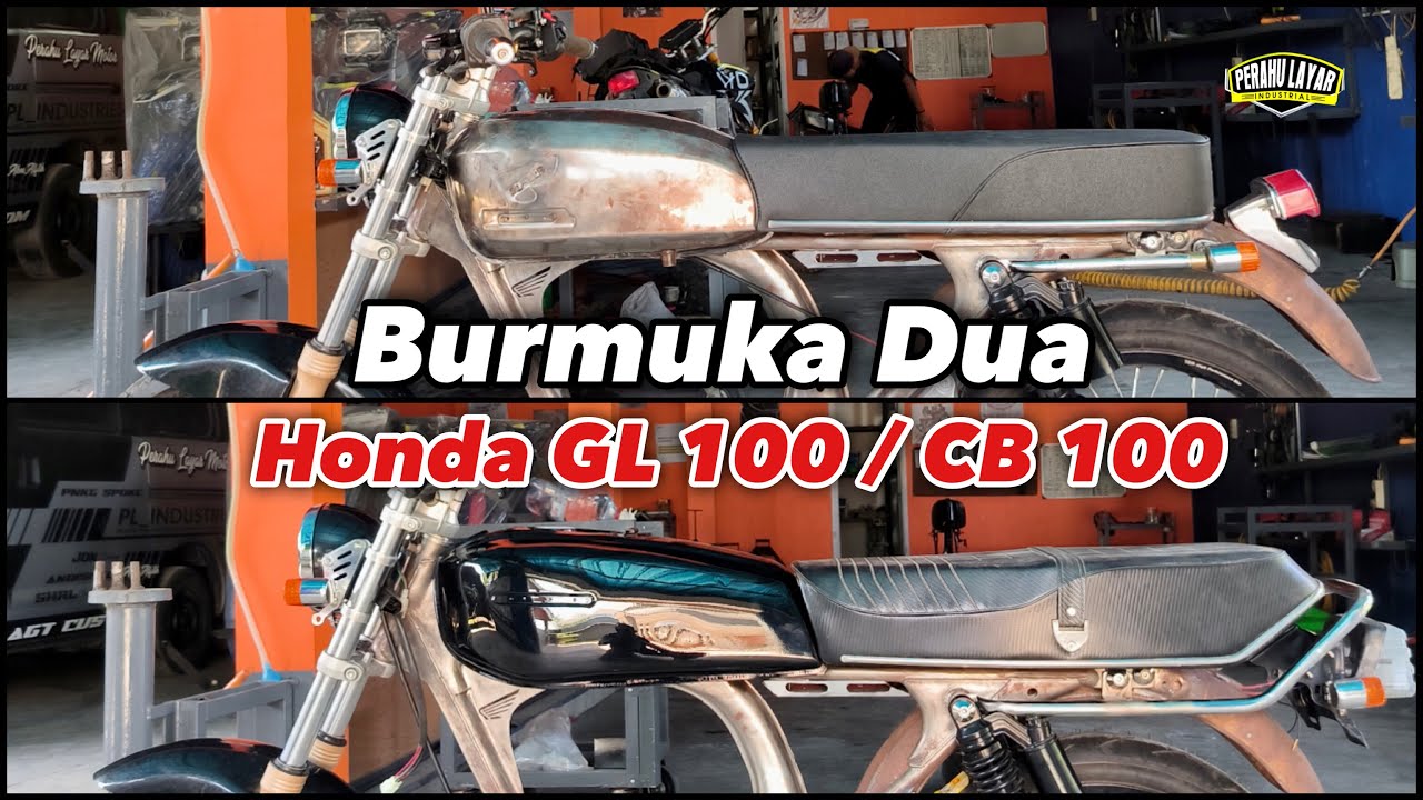 Review HONDA CB VS GL 100 !! Bodi 2 in 1 !! Pilih yang mana ??