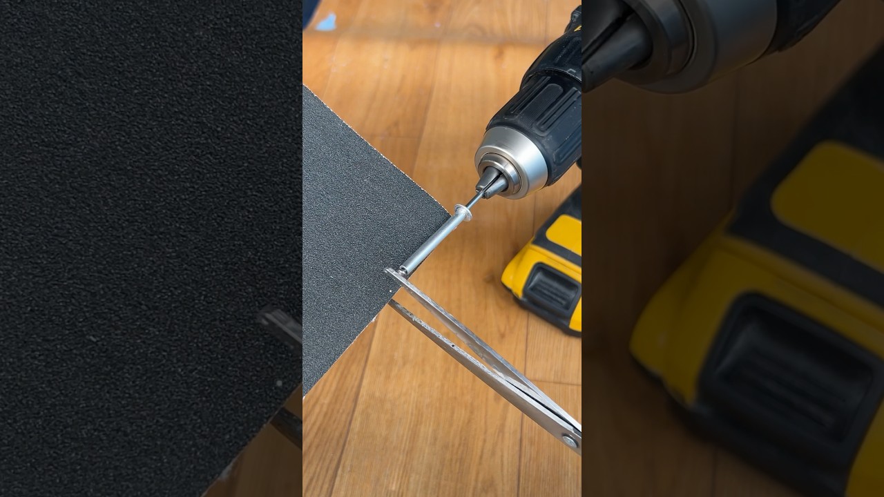 Descobri a melhor ferramenta que os serralheiros usam #diy #tools #ferramentas #dicas #serralheiro