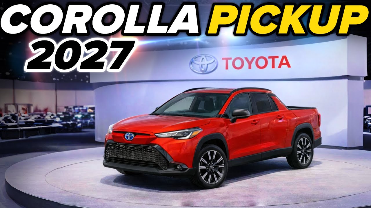 NUEVA Corolla PICK UP 2027 REVELADA | Toyota lanza su arma secreta