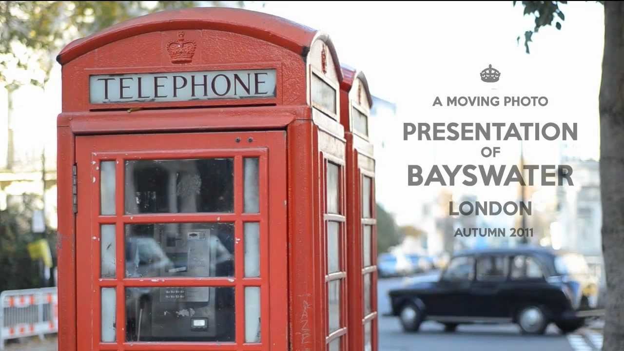 Moving Photo Presentation of Bayswater, London
