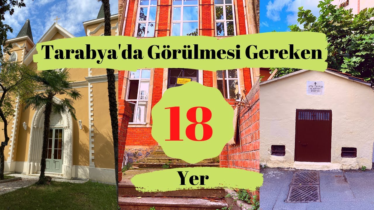 TARABYA'da görülmesi gereken 18 yer | Sokak Sokak İSTANBUL'U Geziyorum