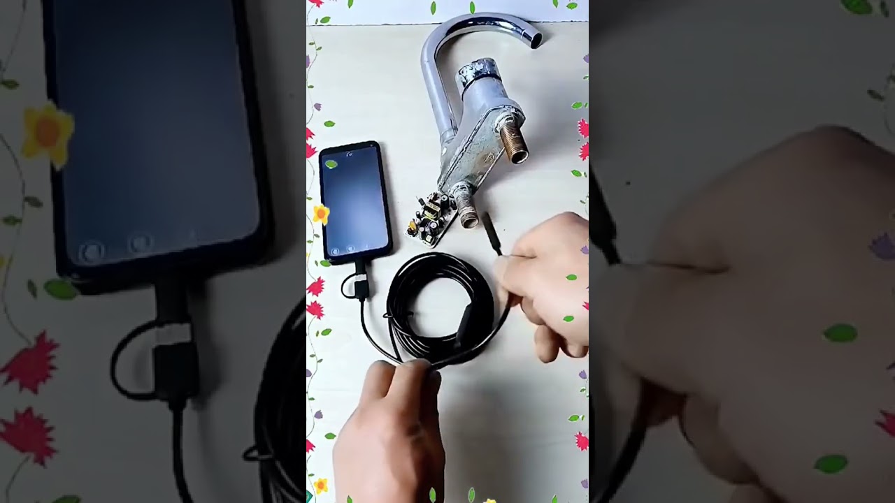 Clear Vision in Tight Spaces Aopick Endoscope Inspection Camera with LED Light #inspectioncamera