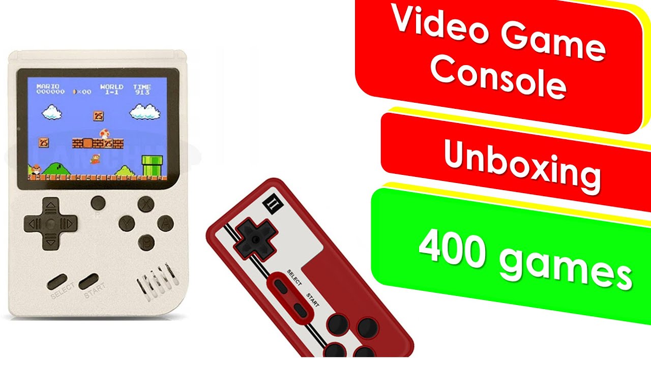 Portable Handheld VIDEO Game Console 400 in 1