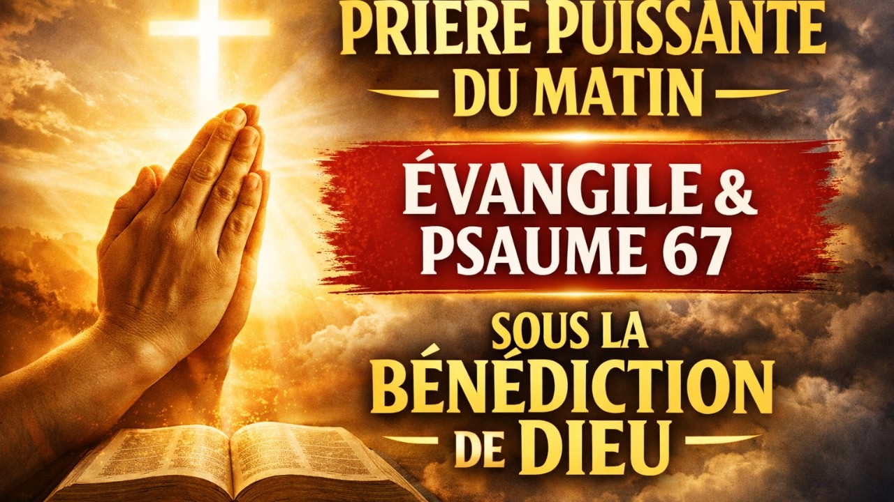 Prière Puissante du matin de Évangile et Psaume 67/Prie et; commence ta journée sous la bénédiction