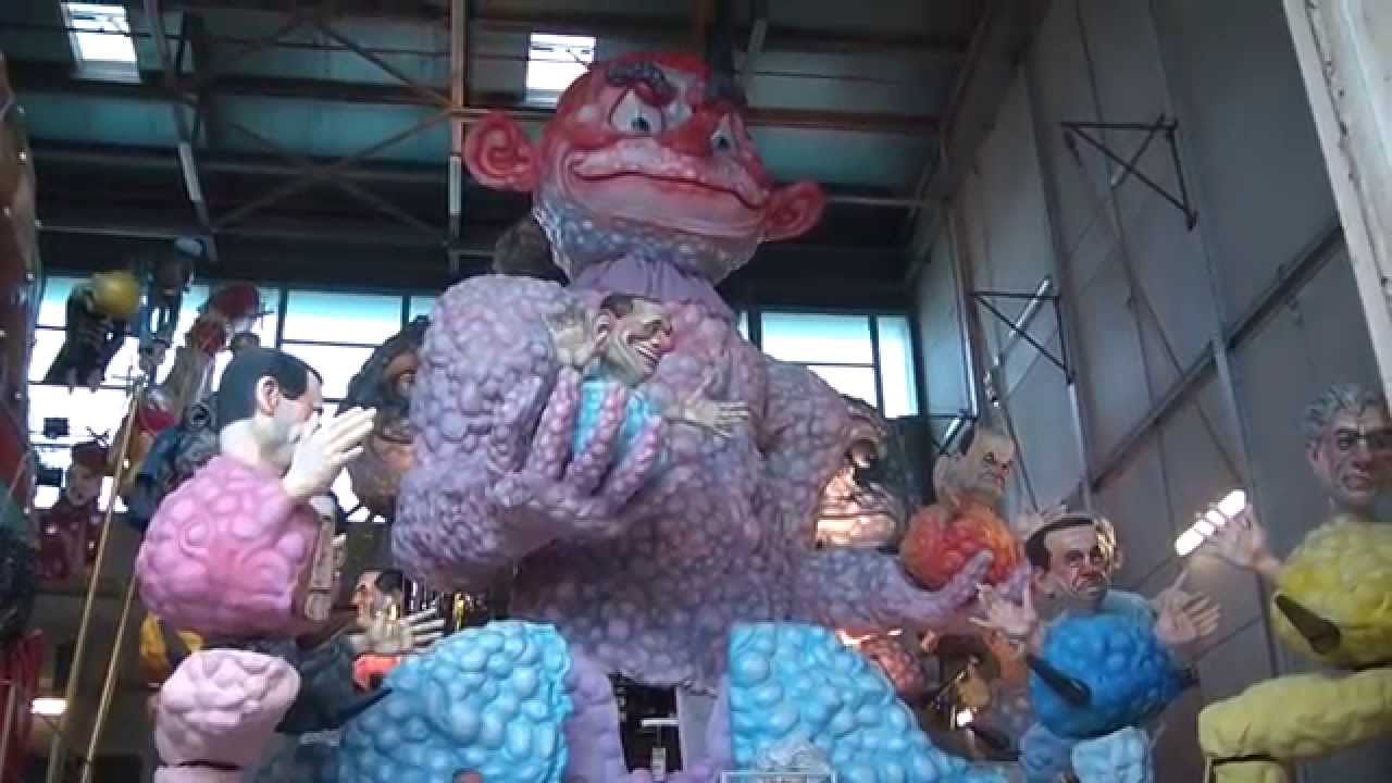Carnevale di Viareggio 2014-anteprima (ultima domenica alla Cittadella)