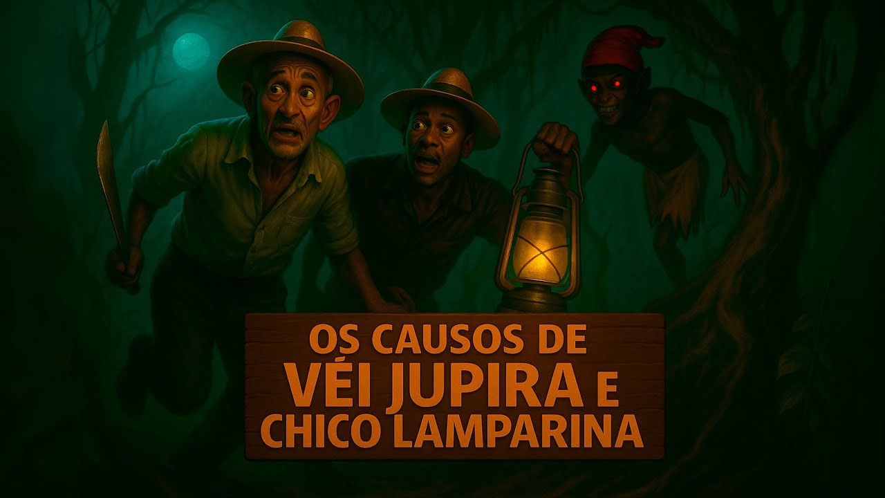 Chico ENGOLE SECO quando o SACI aparece sorrindo no meio do mato…