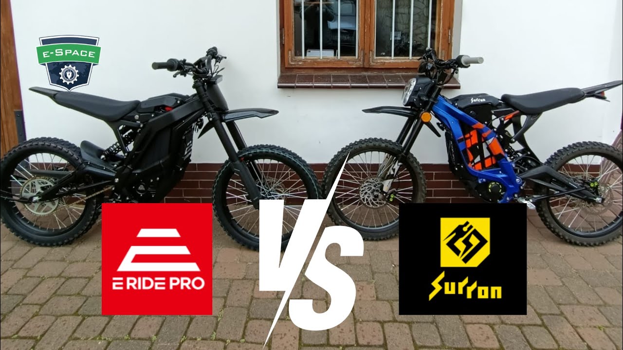 ERide Pro SS VS Surron Light Bee #eridepro #surron