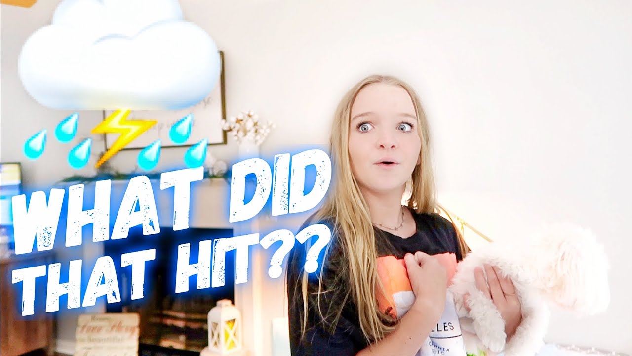 WHAT DID THAT HIT??? (Lightning Storm) | Family 5 Vlogs