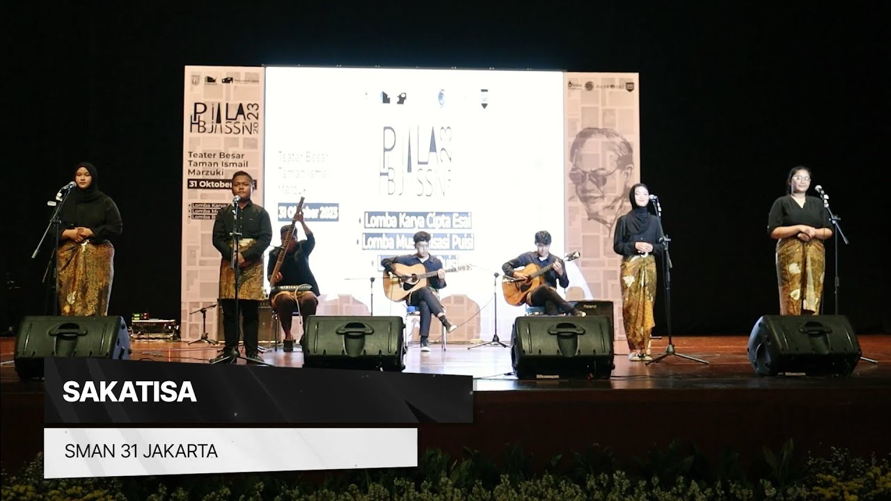 Harapan II Musikalisasi Puisi Piala HB Jassin 2023 - SMAN 31 Jakarta 