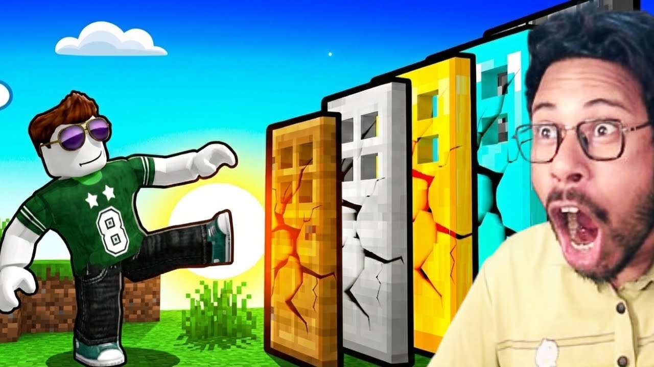 Как разблокировать MAX KICK в Roblox: выбить дверь, чтобы сбежать 😱