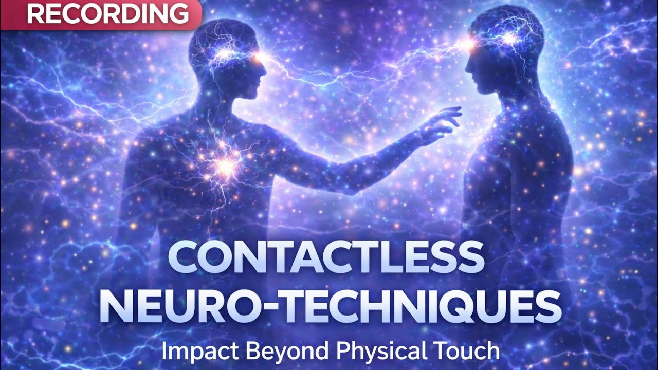 Recording the broadcast ⚡️ about contactless techniques