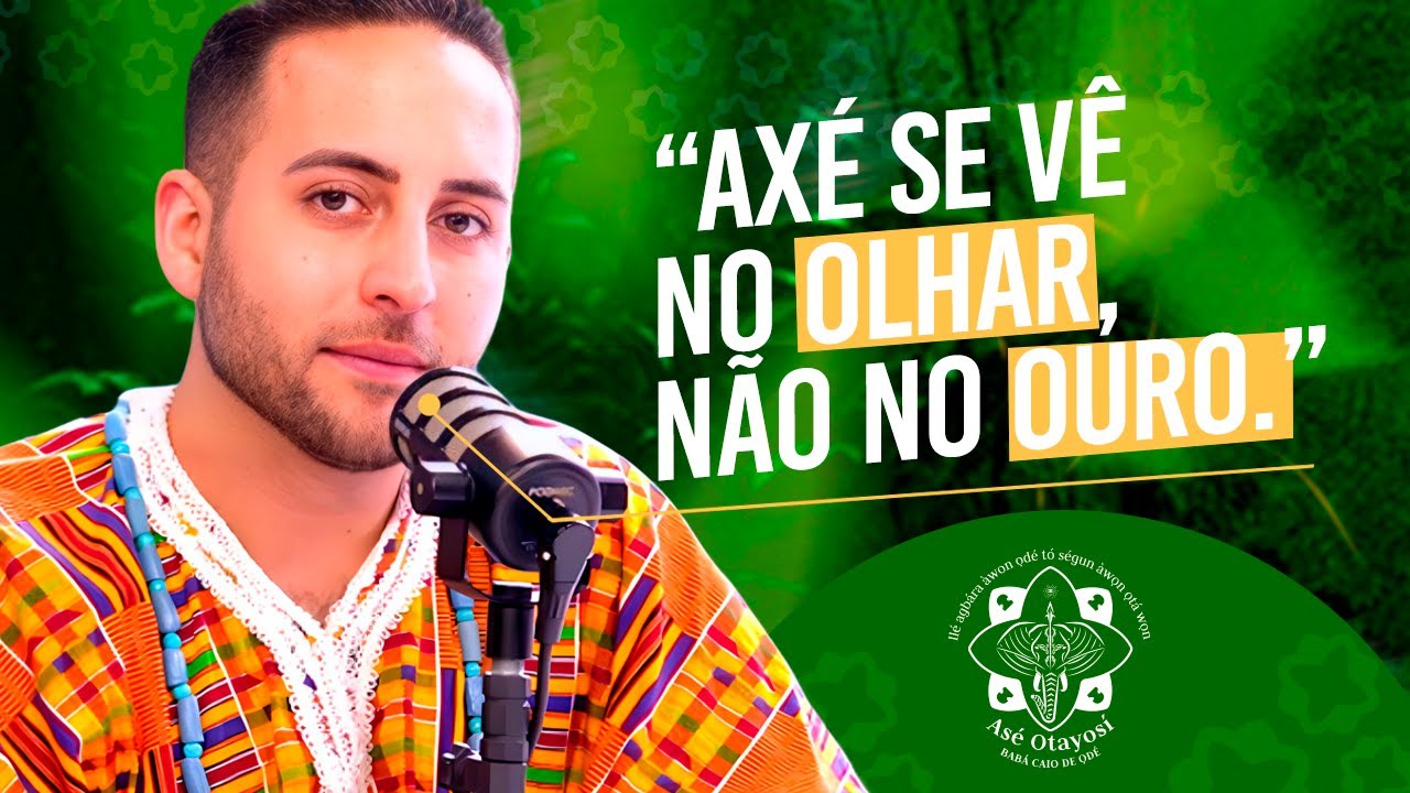 Quem é de AXÉ mostra na POSTURA, não na APARÊNCIA – Babá Caio de Odé