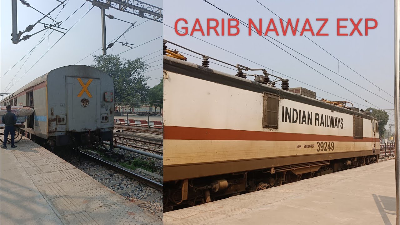 GARIB NAWAZ EXP  mau to Kishanganj journey #train #garibnawaz #viral 