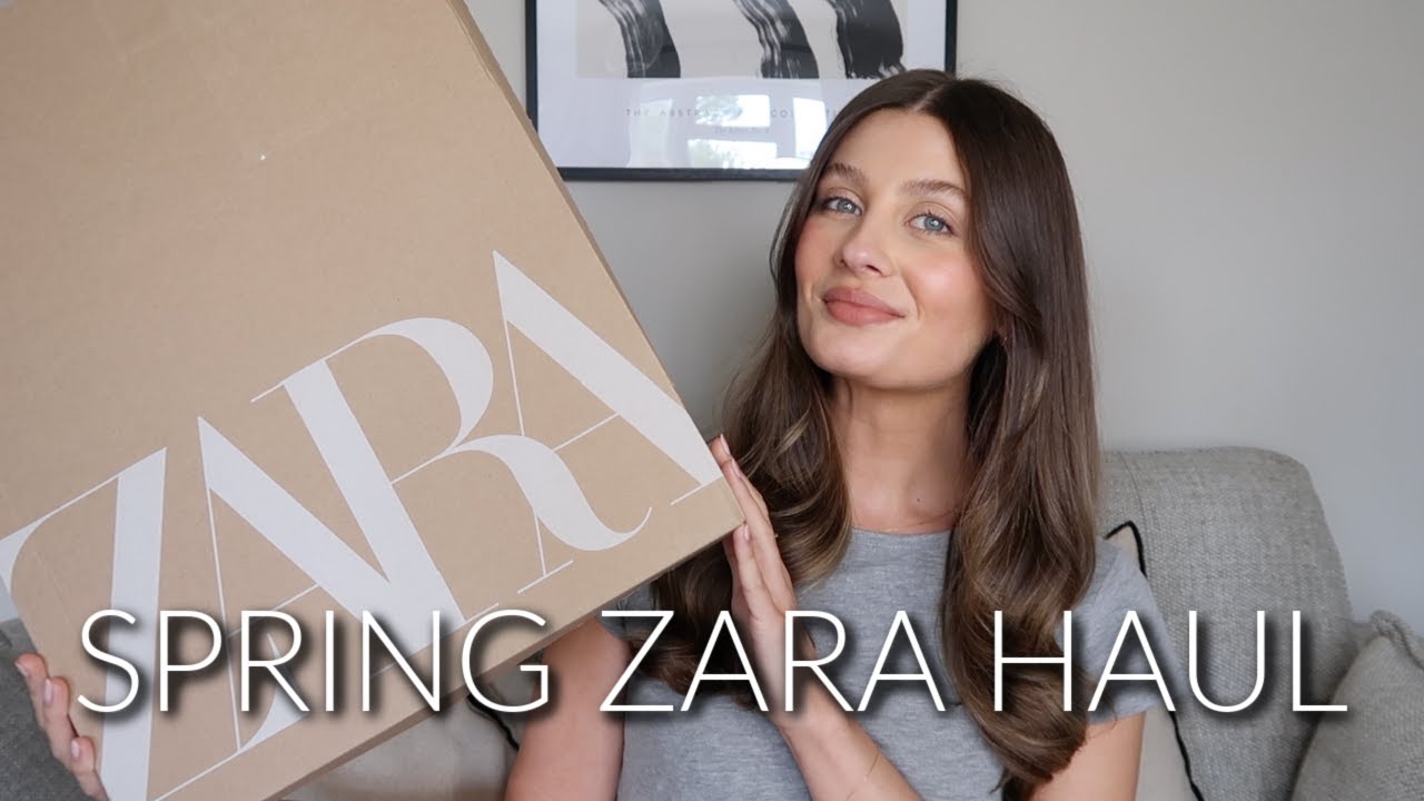 SPRING ZARA HAUL | TRY ON | Amy Beth