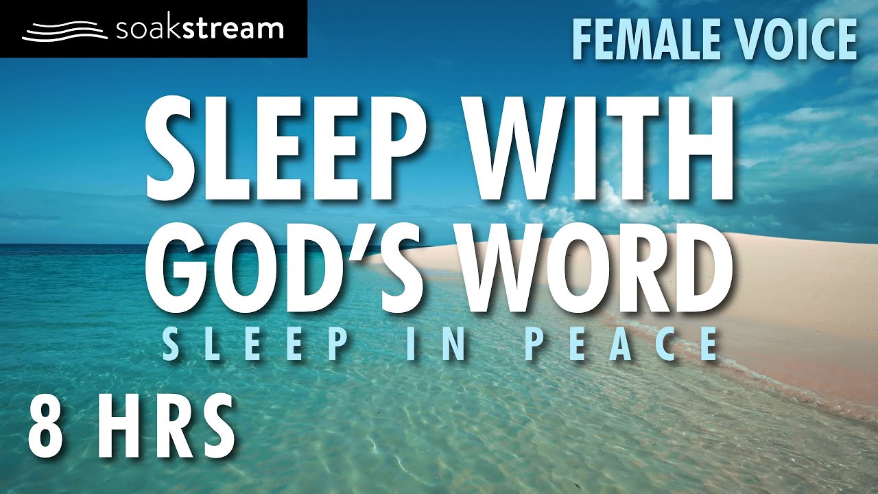 SLEEP WITH GOD'S WORD | FEMALE VOICE | SOAK IN GOD'S PROMISES BY THE OCEAN