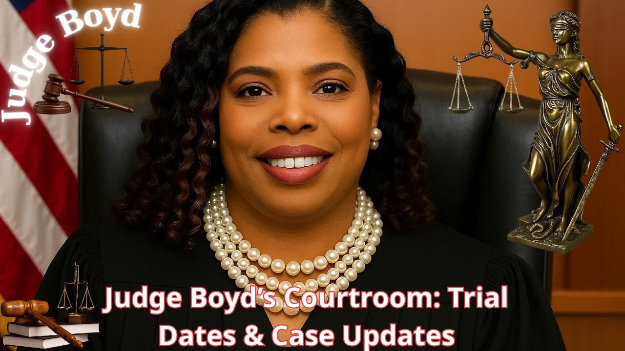 Judge Boyd&rsquo;s Courtroom: Jury Trial Scheduling & Legal Proceedings