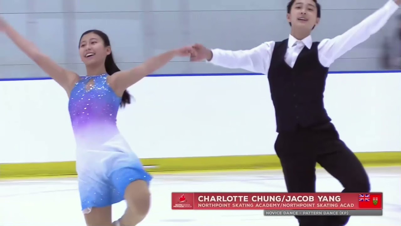 2022 Skate Canada Challenge. Novice pattern dance. Westminster Waltz. Charlotte Chung /Jacob Yang