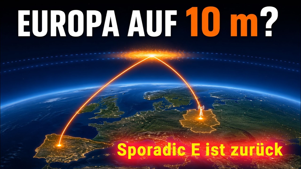 Pl&ouml;tzlich Europa im Funkger&auml;t - Sporadic E ist zur&uuml;ck