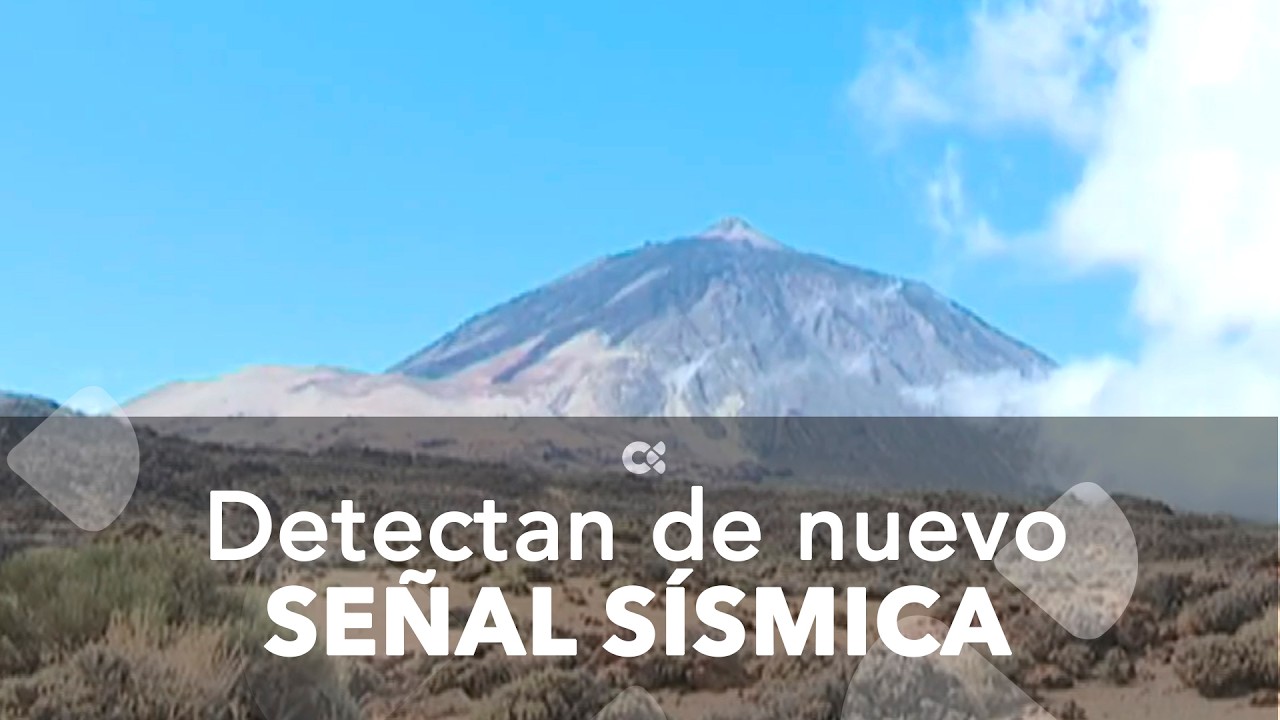 Involcan informa de que la señal sísmica inusual detectada en el Teide se ha vuelto a repetir