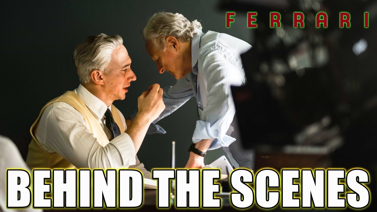 Ferrari Movie Behind The Scenes