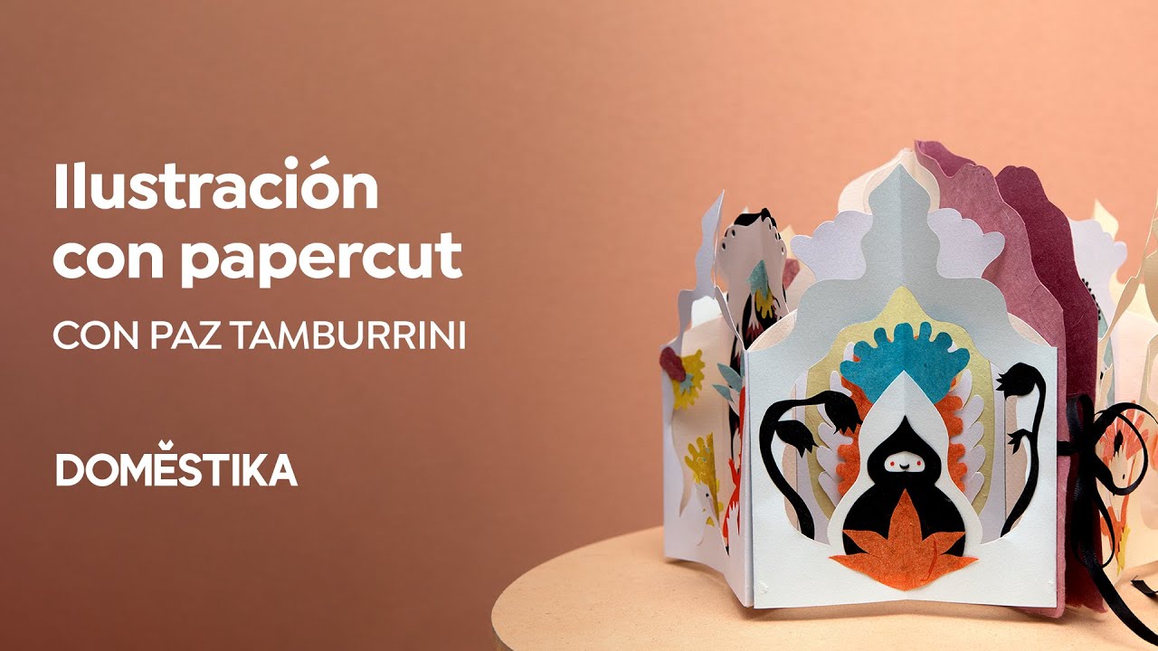 CURSO ONLINE Ilustración con papercut: crea libros extraordinarios de Paz Tamburrini