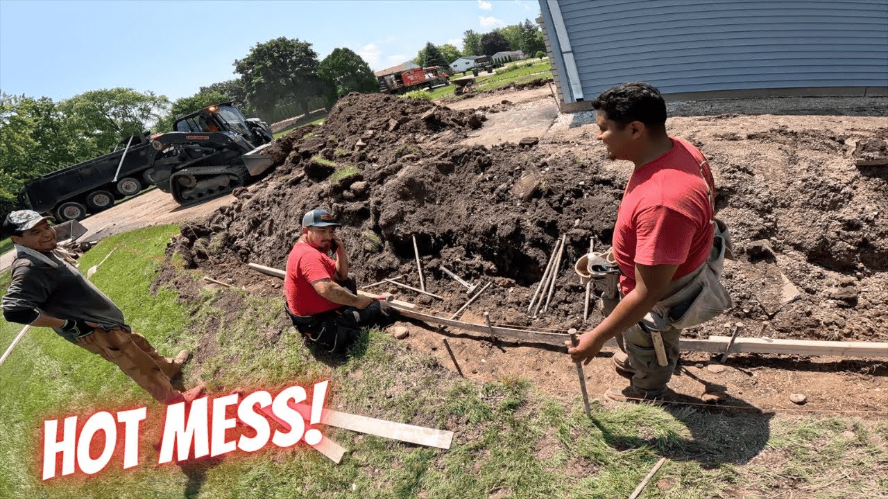 BIG new job, super hot, bees and storms!