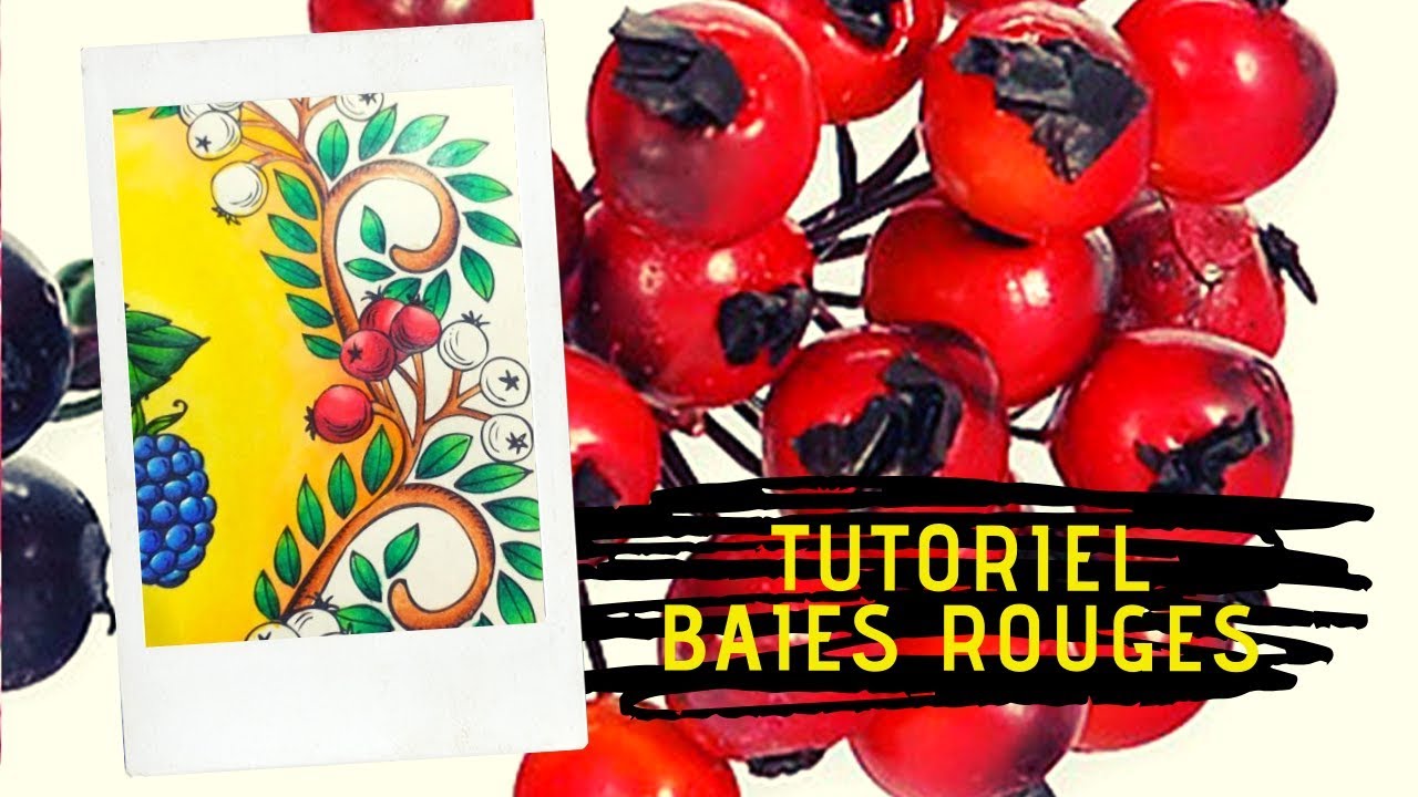 Tutoriel | Baies Rouges (Castle Art Supplies)