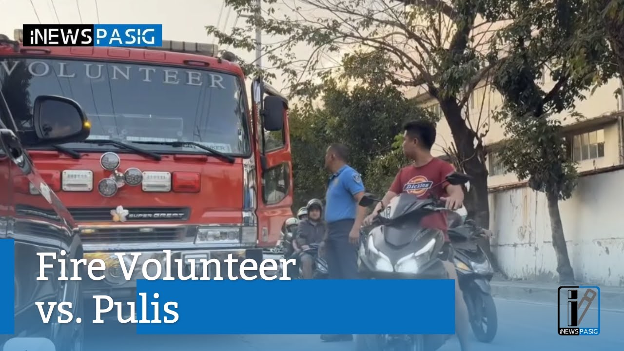 Pulis sa Viral Road Rage sa Pasig, Kakakasuhan ng Fire Volunteer