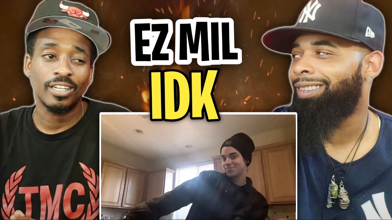 AMERICAN RAPPER REACTS TO -Ez Mil - idk