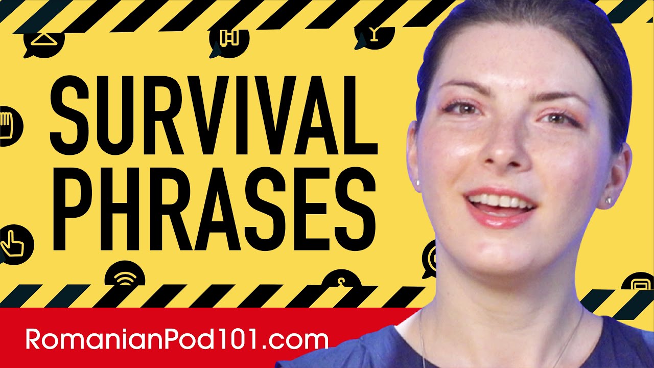 All Survival Phrases You Need in Romanian! Learn Romanian in 15 Minutes!