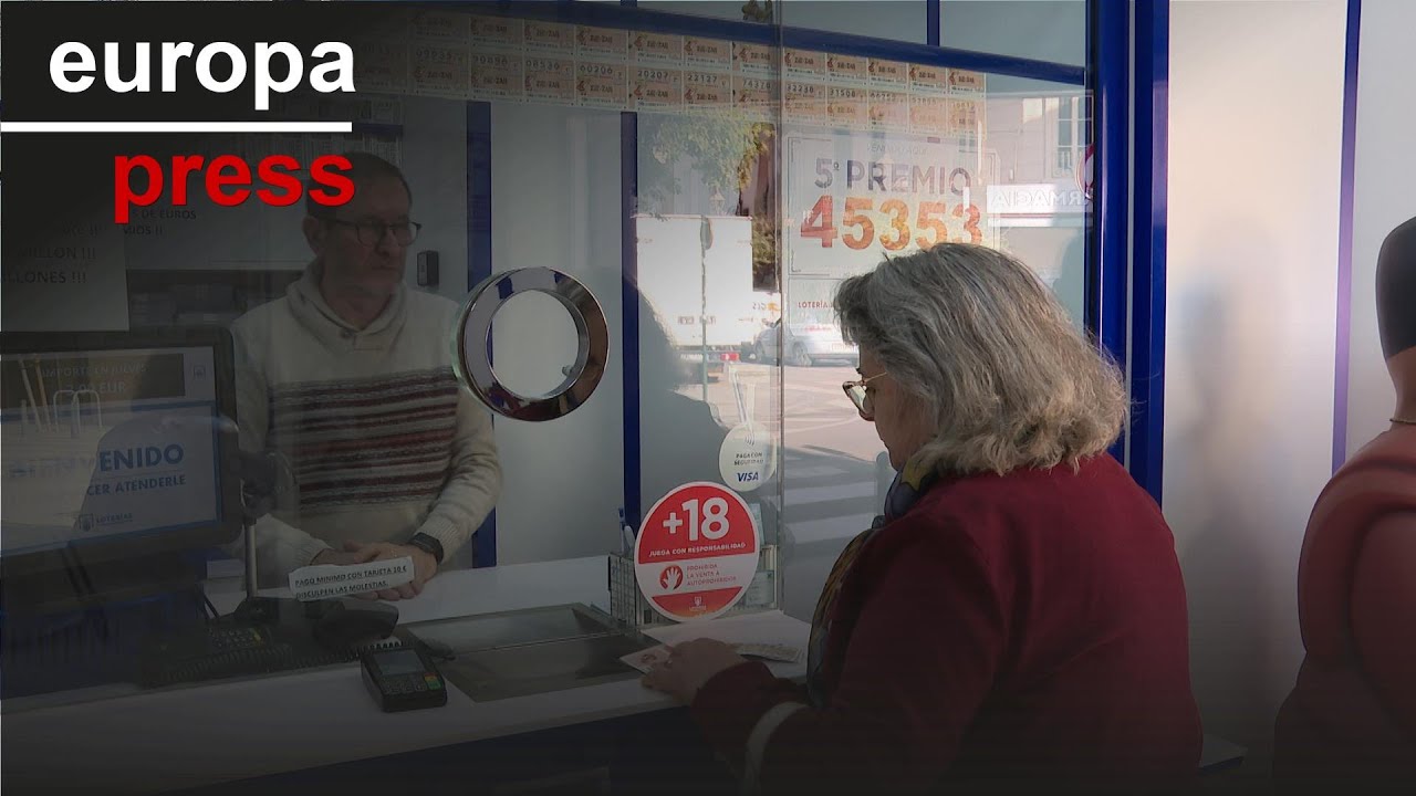 Loterías de València agotan los décimos de Navidad con terminación 29, día de la dana