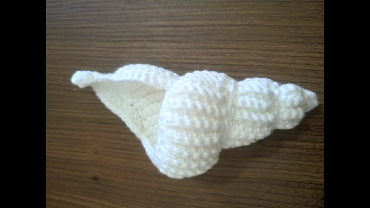 SPİRAL DENİZ KABUĞU (AMİGURUMİ )CROCHET SPİRAL SHELL