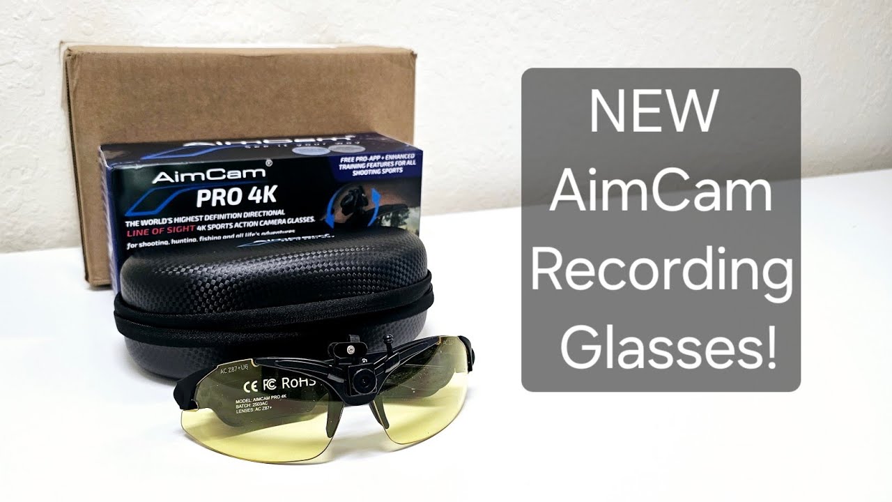 AimCam - Unboxing and Setting up Recording Glasses!