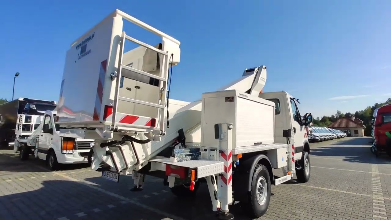 Iveco Daily 4x4 Zwyżka 22 metry Ruthmann duetduda.pl