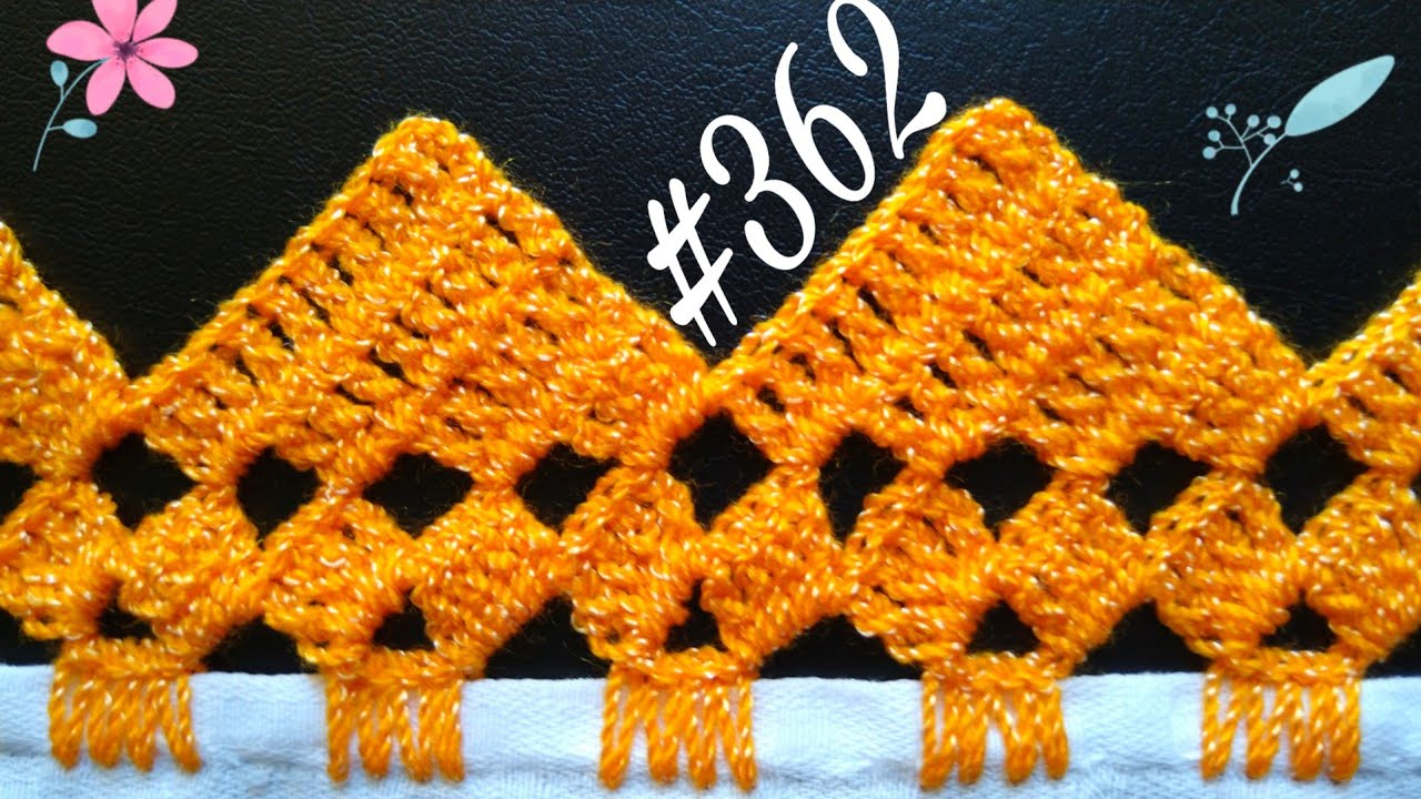 Puntilla de una vuelta muy bonita facil de realizar  #362 -  @puntillaskelly#puntilla
