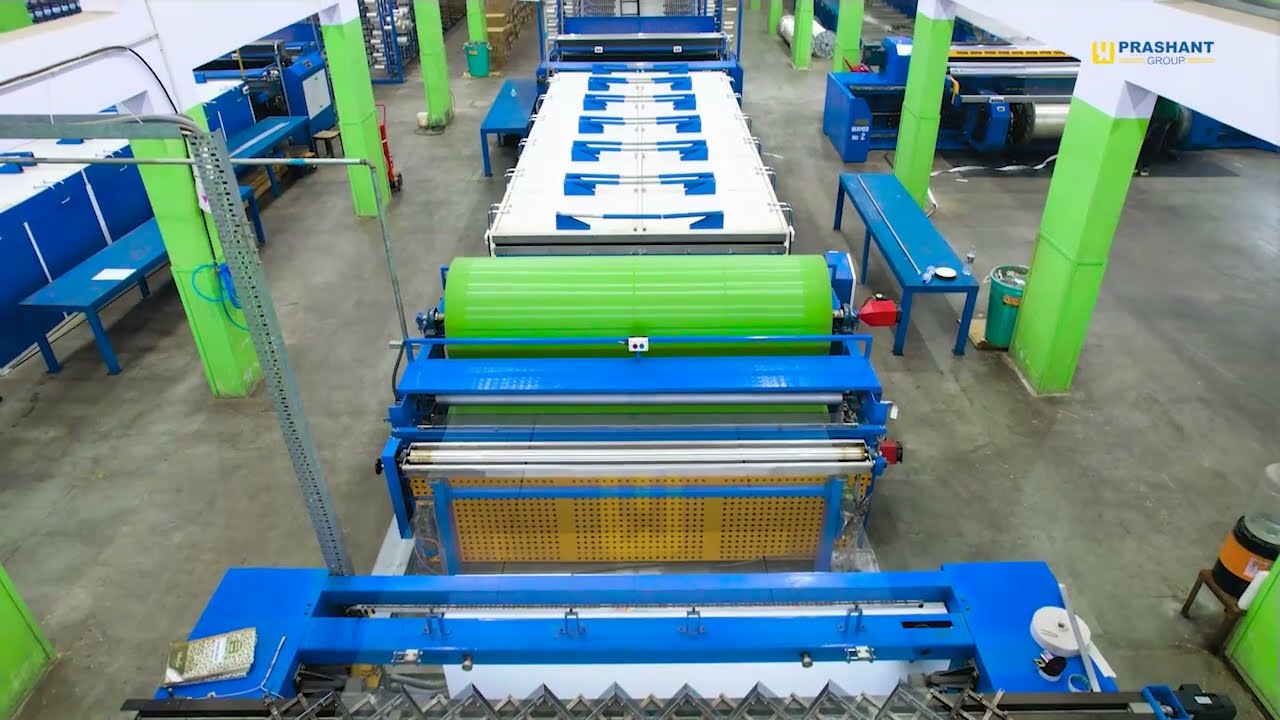 Prashant Viscose Filament Sizing Machine #india #manufacturer #textile  #prashantgroup #sizing
