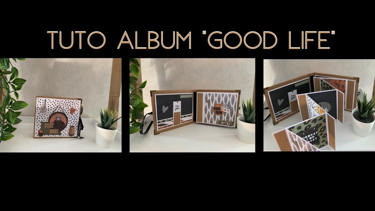 TUTO SCRAP Album Zig Zag 
