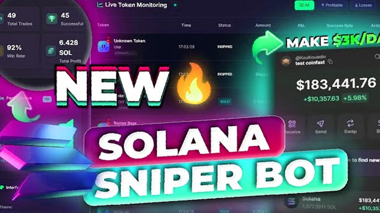 Solana Sniper Bot 2025: Catch New Tokens EARLY (Max Profit Strategy)