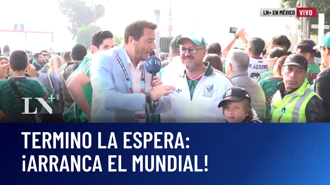 Mundial 2026: gran expectativa por la ceremonia inaugural. El testimonio de los hinchas mexicanos