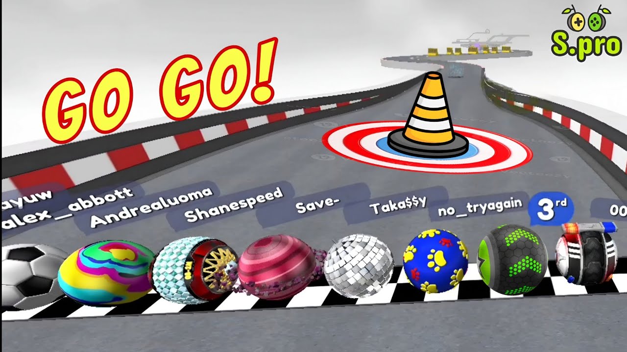 Going Balls - Speedrun Epic Race 216 ᯓ⚽︎ #goingballs #gameplay #marblesrace