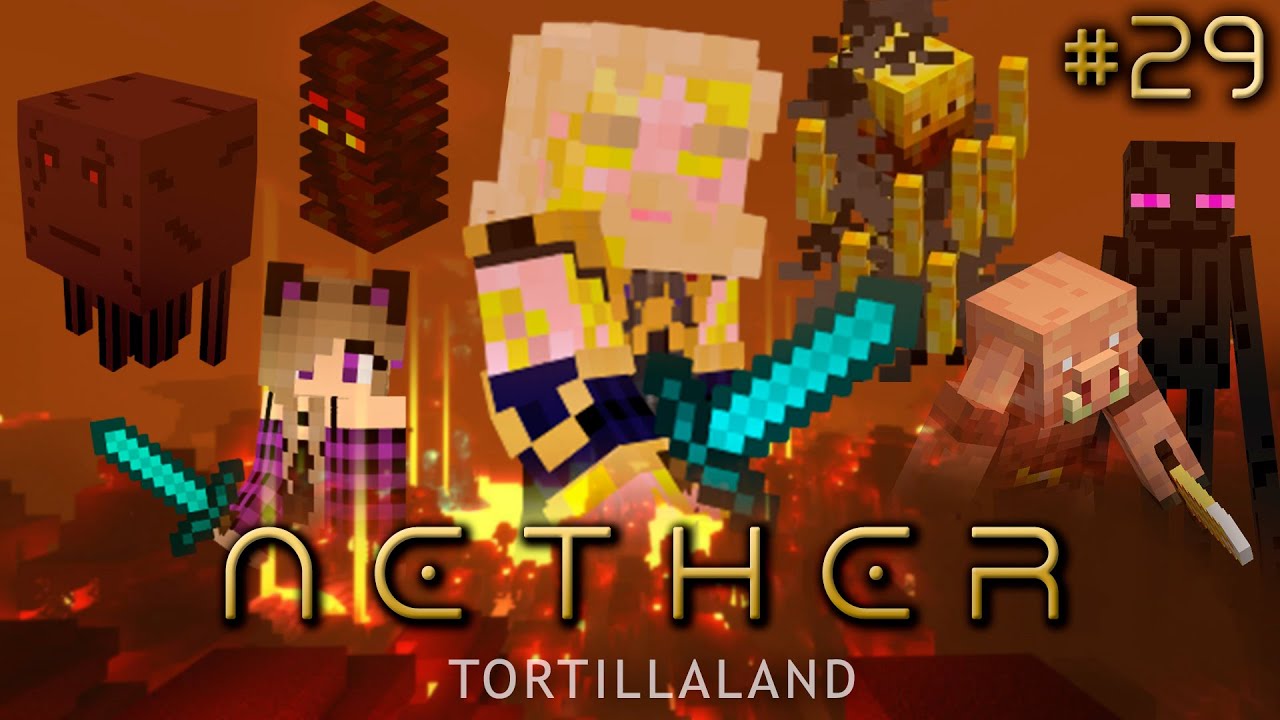 TortillaLand 2 #29 🌋ODISEA EN EL NETHER ⛏️ MINECRAFT