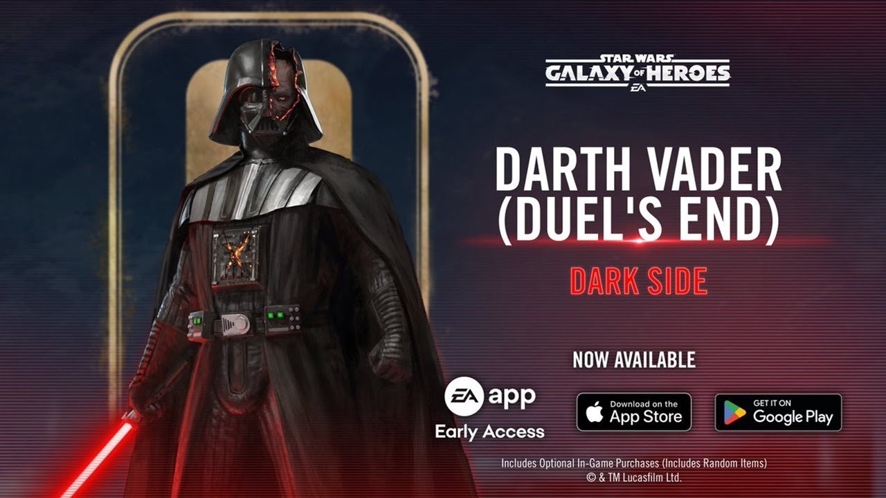 Star Wars Galaxy of Heroes - Darth Vader, final del duelo - Lo que queda  - SWGOH