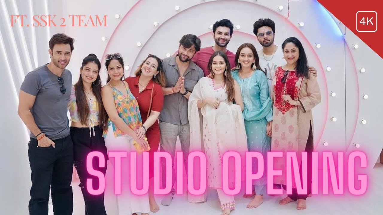 Studio Opening Vlog: Ikigai by @SharmaSisters | Ssk 2 team | Avinash Mukherjee