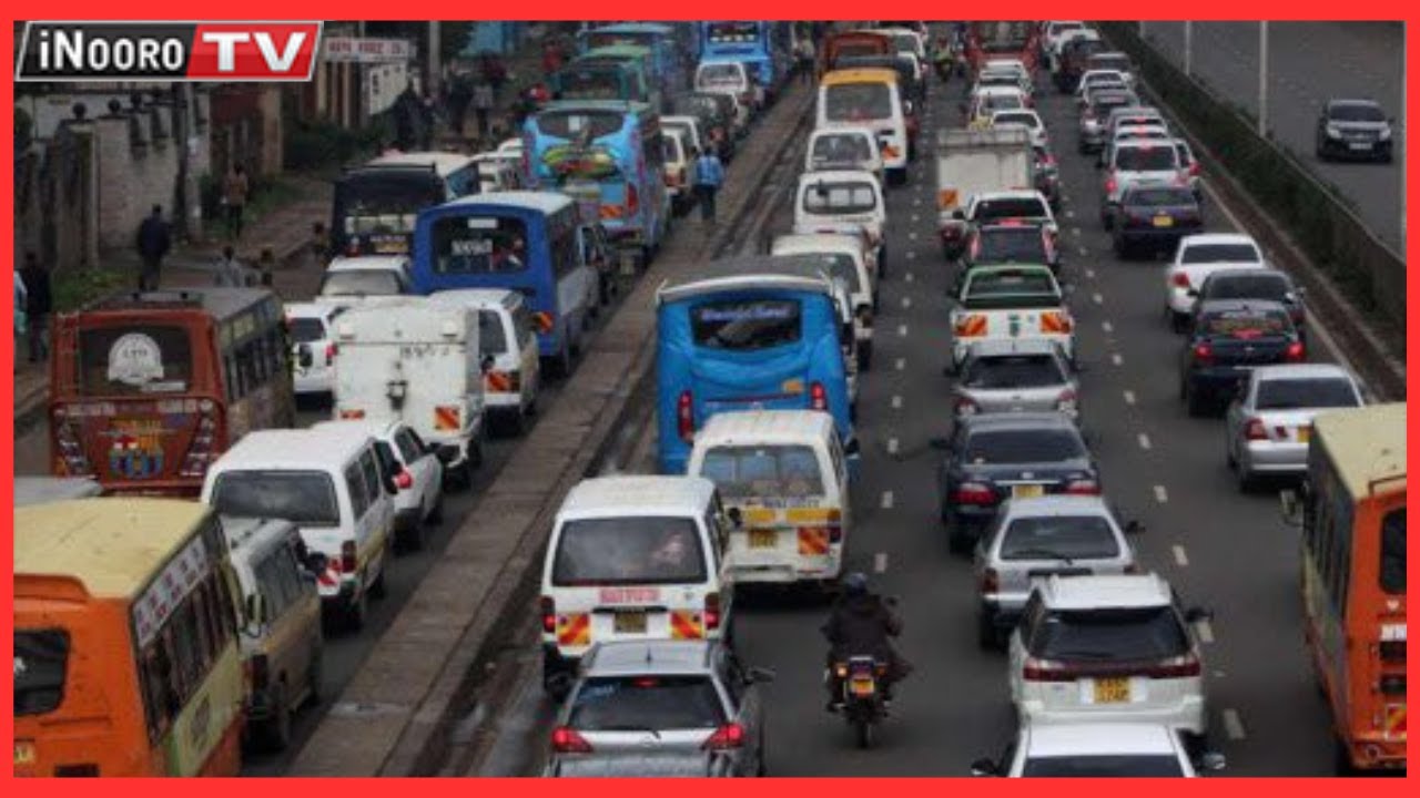 Mathĩna ma ‘traffic jam’ Kiambu Road