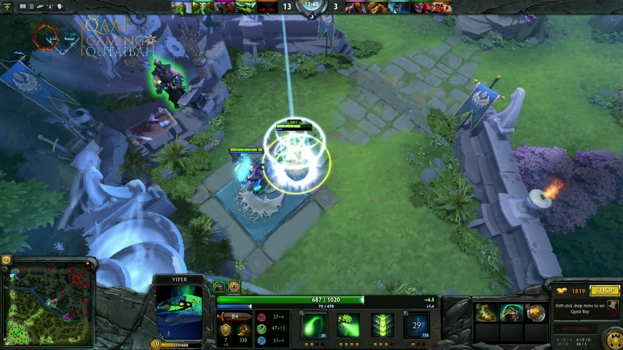Dota 2 (2013) | OLD Gameplay | 2016 | Viper