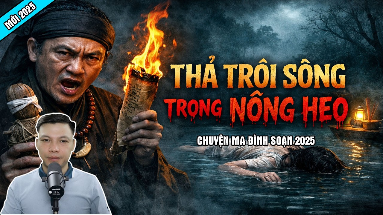 Truyện Ma Có Thật : THẢ TRÔI SÔNG TRONG NỒNG HEO | Chuyện Ma Đình Soạn 2025