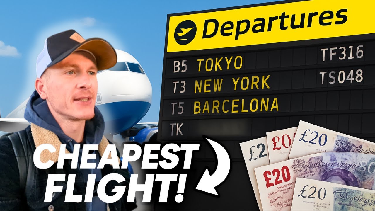 I took the CHEAPEST FLIGHT EVERYDAY and ended up in..
