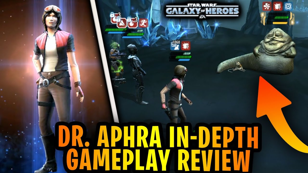 Dr. Aphra vs EVERY Galactic Legend! | Darth Vader is BACK! | Dr. Aphra Gameplay Review | SWGoH