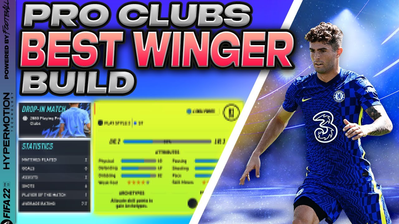 *BEST* WINGER Build & Traits on FIFA 22 Pro Clubs
